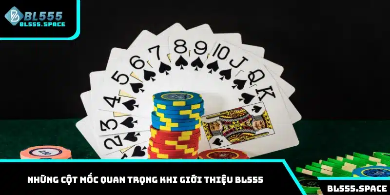 Những cột mốc quan trọng khi giới thiệu BL555